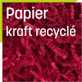 Frisure papier kraft recyclé 