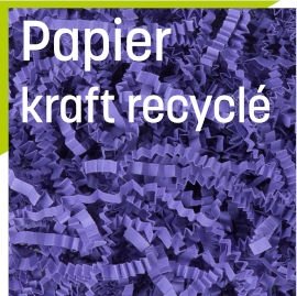 Frisure papier kraft recyclé
