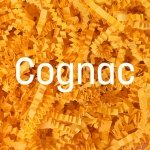 Frisure de papier kraft recyclée couleur MANGUE, par ADRENE, votre fournisseur d'emballages écologiques. 