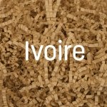 Frisure de papier kraft recyclée couleur CREME, par ADRENE, votre fournisseur d'emballages écologiques. 