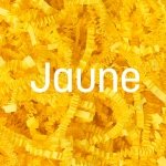 Frisure de papier kraft recyclée couleur JAUNE MAÏS, par ADRENE, votre fournisseur d'emballages écologiques. 