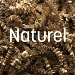 Frisure de papier kraft recyclée couleur NATUREL, par ADRENE, votre fournisseur d'emballages écologiques. 