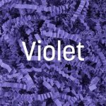 Frisure de papier kraft recyclée couleur VIOLETTE, par ADRENE, votre fournisseur d'emballages écologiques. 