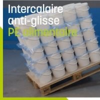 Intercalaires anti-glisse apte au contact alimentaire