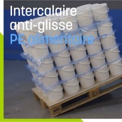 intercalaire anti-glisse PE alimentaire Adrene