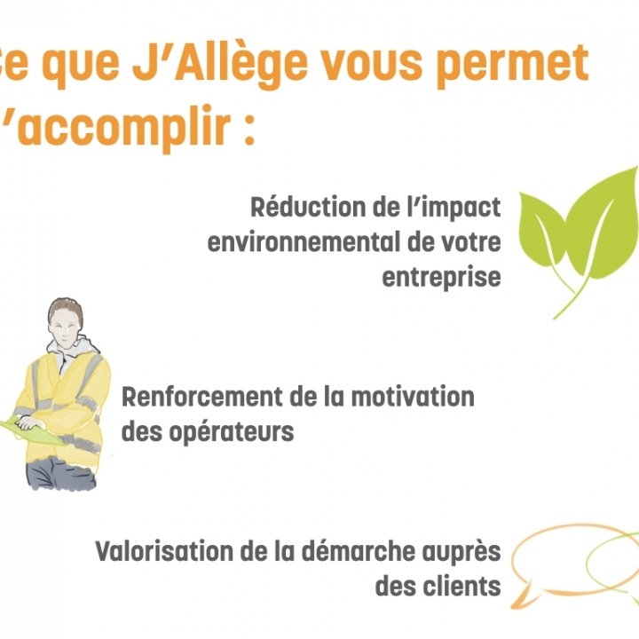 J'allège Accompagnement RSE Adrene - Sustainability - Réduction consommation plastique en logistique